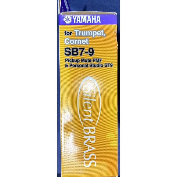 New Sb7-9 Yamaha Silent Brass Mute & Personal Studio Interface  Trumpet & Cornet - Picture 2 of 7